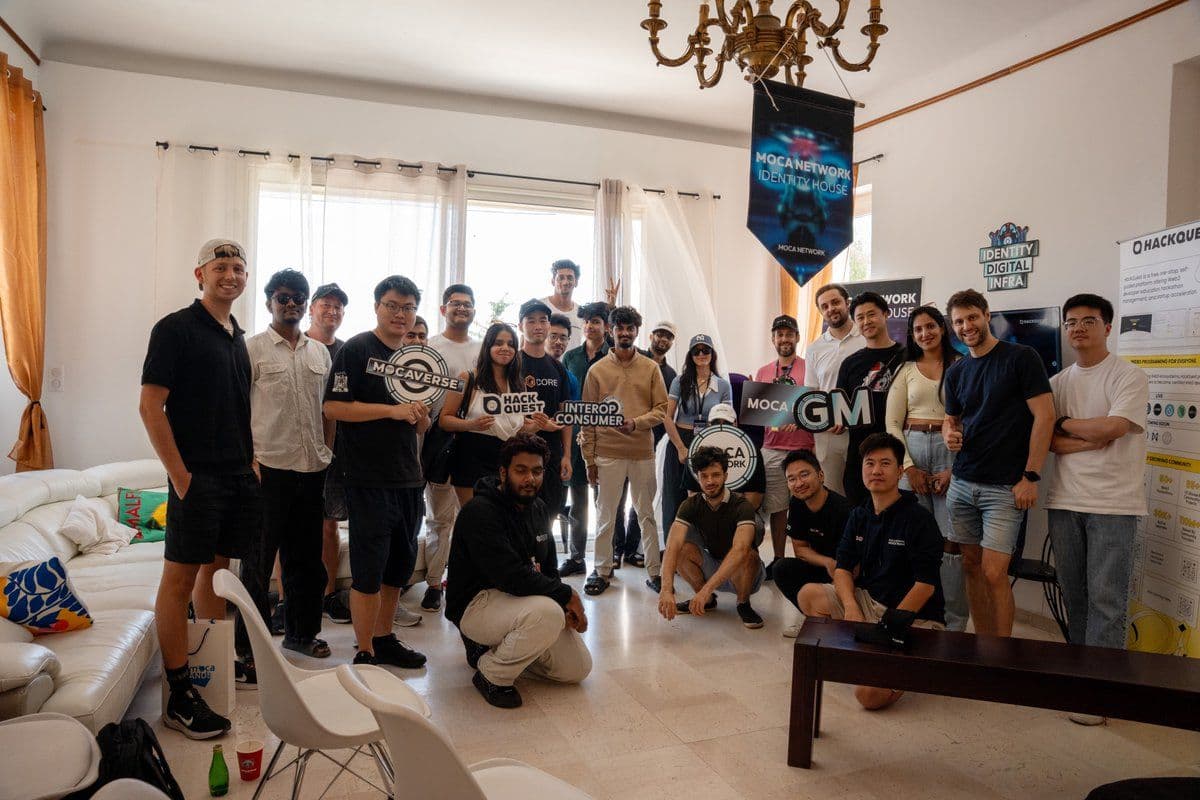 Moca Network Identity House Hackathon Winners - Cannes, France